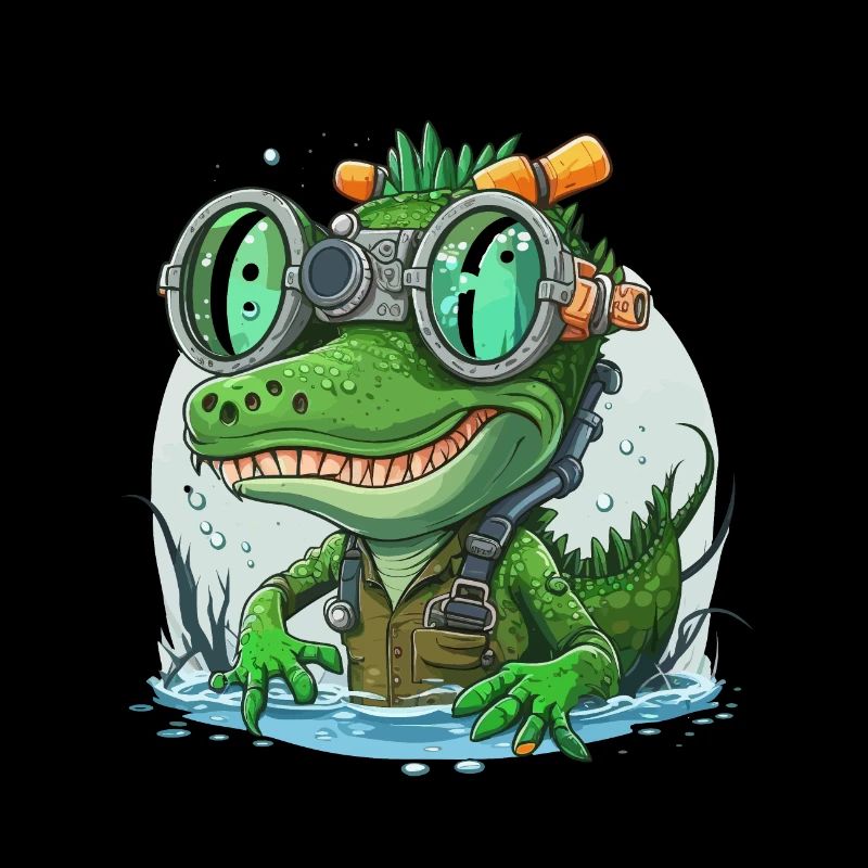 Crocodile and Snorkels