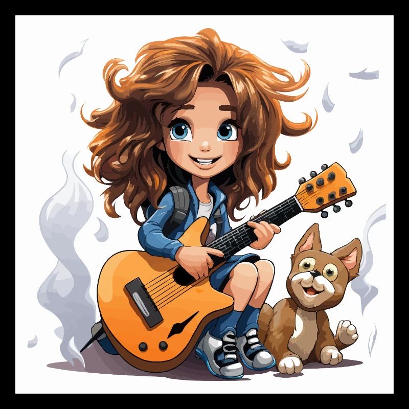 Le guitariste inspiré