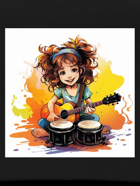 The Rhythmic Bongo Player