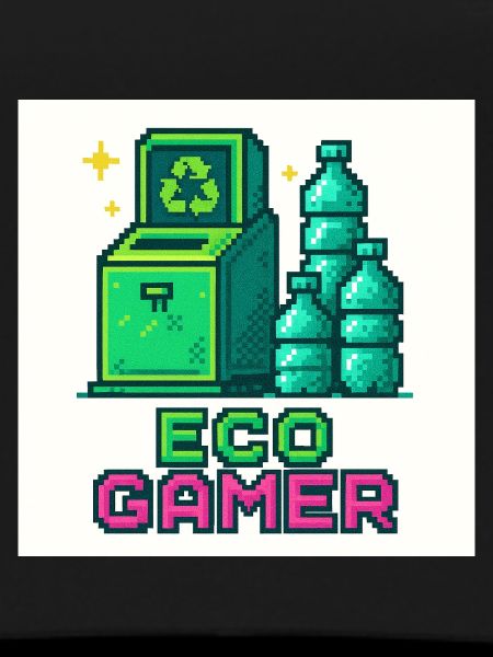 Pixel Eco Gamer Design