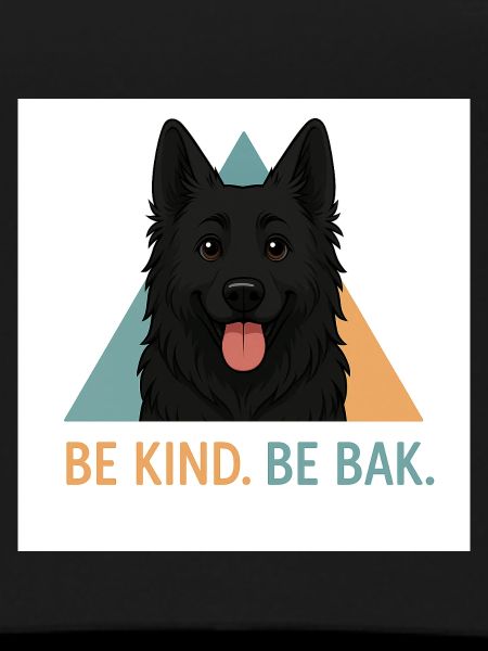 Be Kind Be Bak Hundedesign