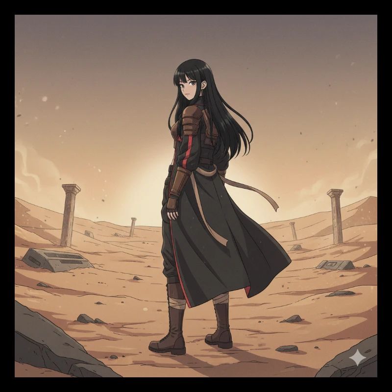 Dune Warrior — Black Armor