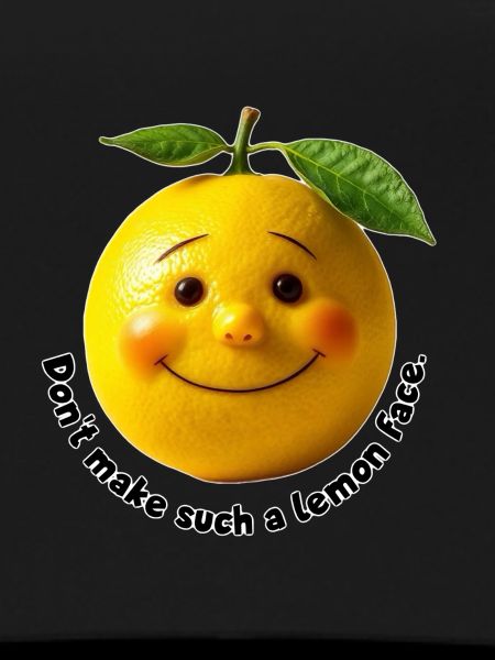 Lemon with sweet smile