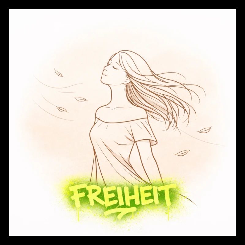 La liberté dans le vent