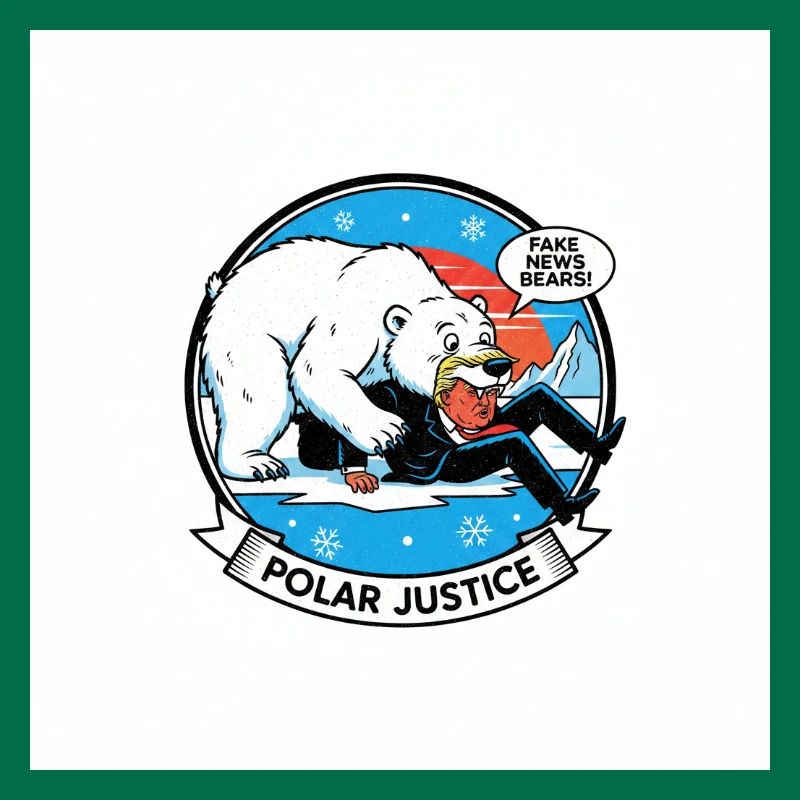 PolarJustice Karikatur