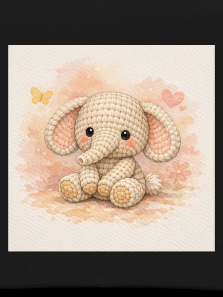 Yarn elephant