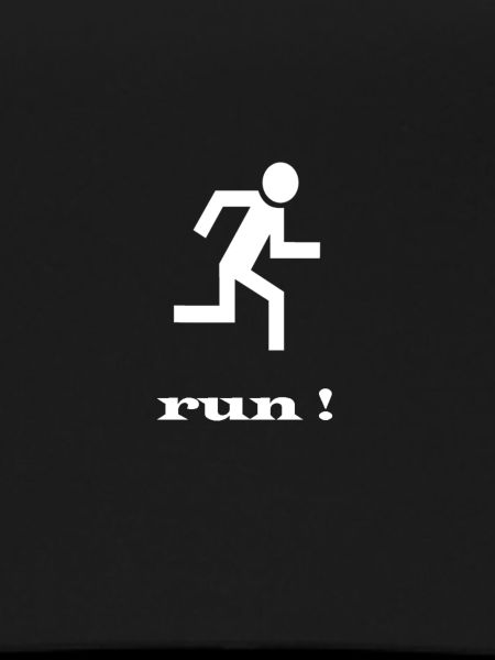 Courir!