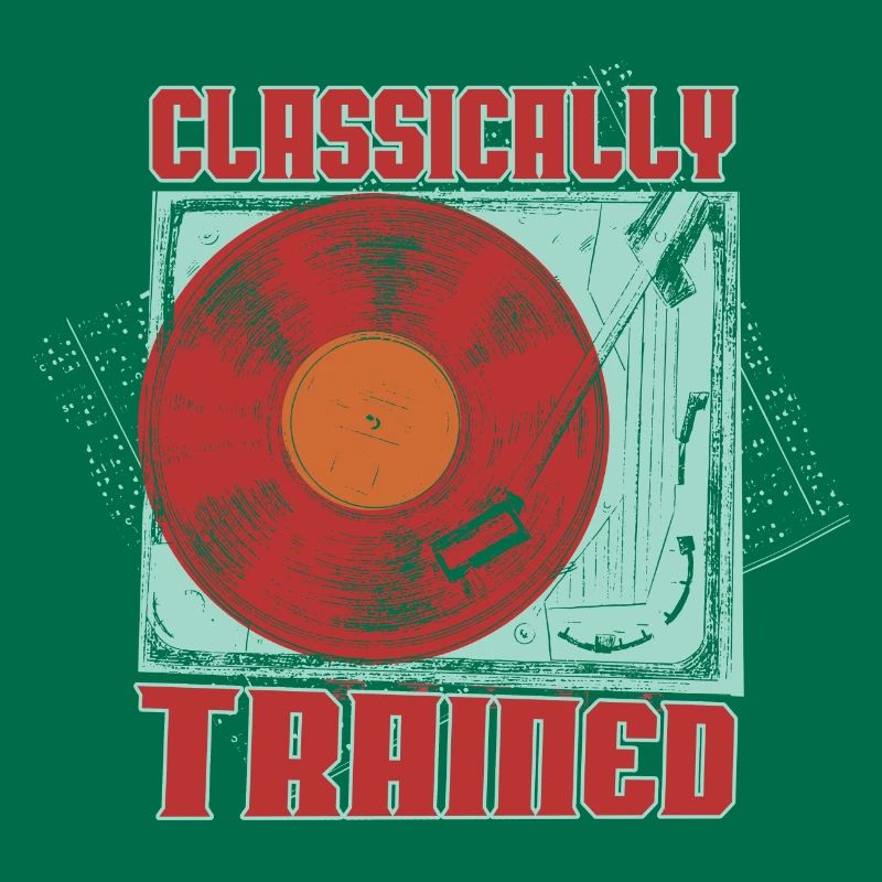 Classically Trained Vintage Record Player