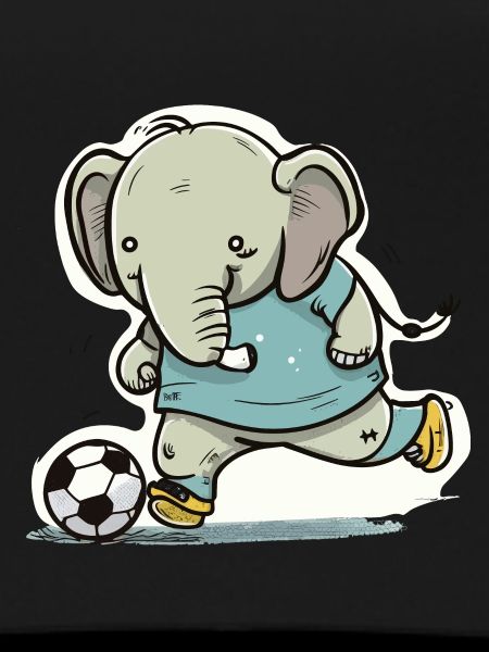 Soccer Savvy Elephant