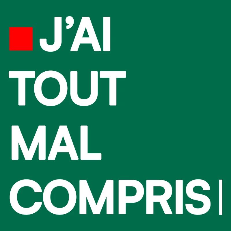 J’AI TOUT MAL COMPRIS | Humour autodérision