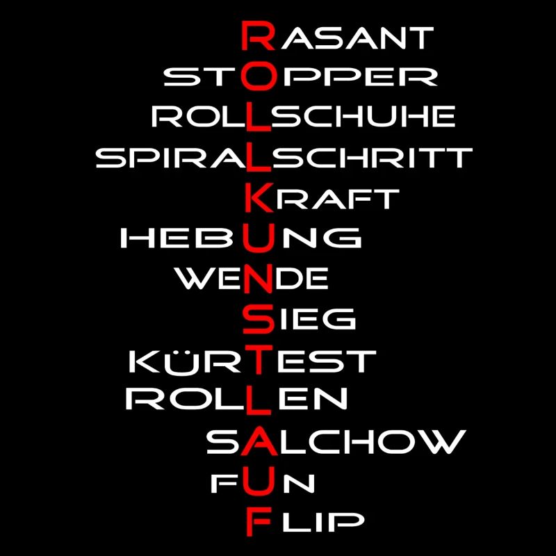 rollkunstlauf Schrift
