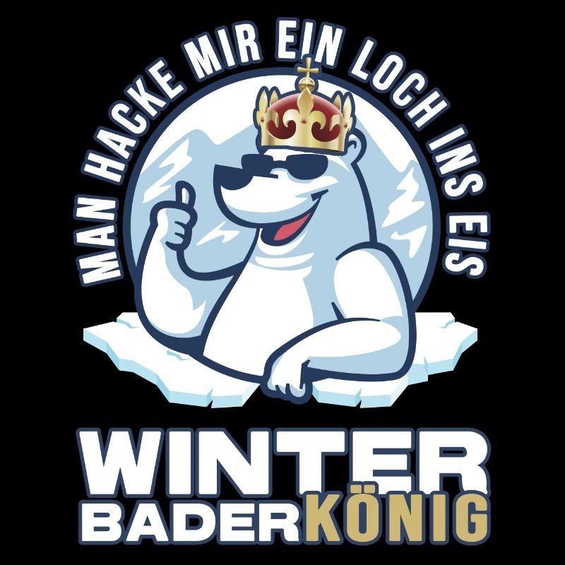 eisbader winterbader-könig eisbademeister eisbaden