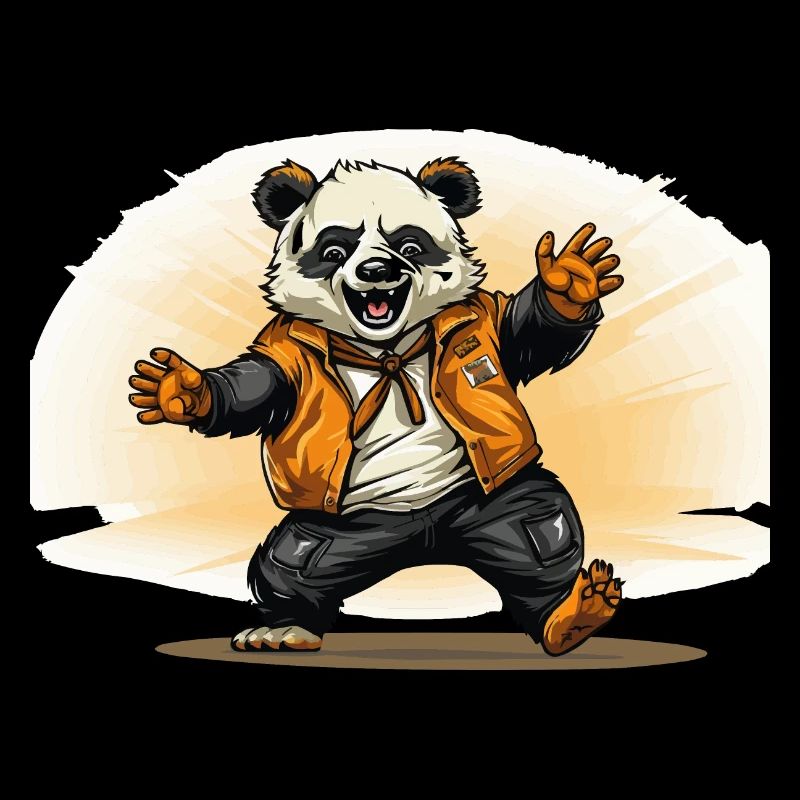 The Clumsy Charleston Panda
