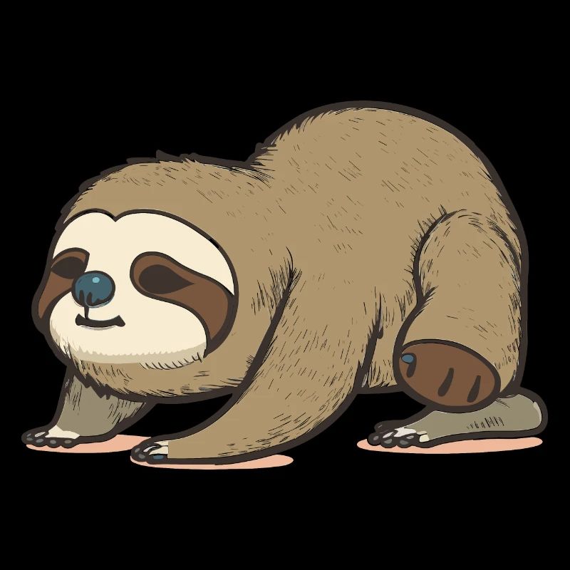 Zen-Faultier