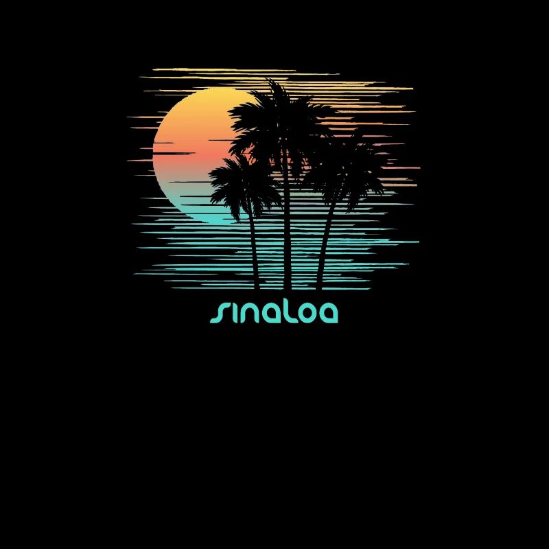 Sinaloa Mexico Stylish Souvenir Vacation