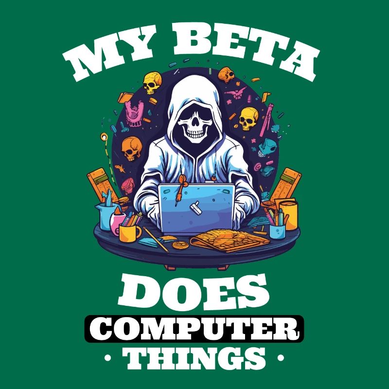 Mein Beta macht Computerdinge Programmierer