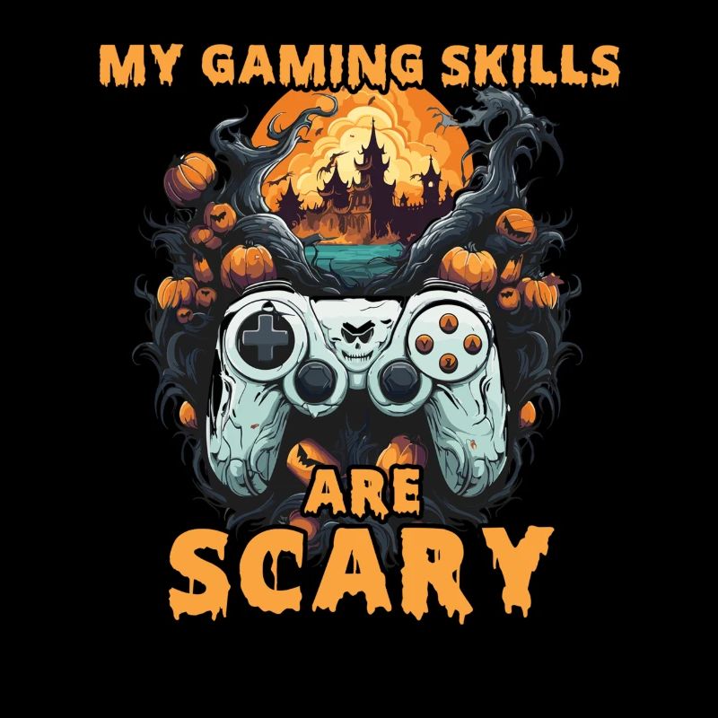 Mes compétences de jeu sont effrayantes Halloween