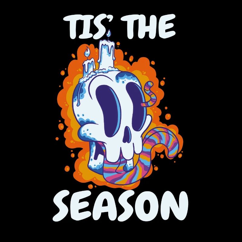 Groovy La saison Squelette effrayant d’Halloween