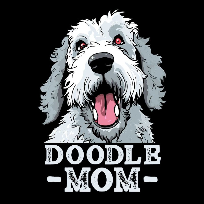Doodle Maman Labradoodle Chiens Chien Maman À Fourrure