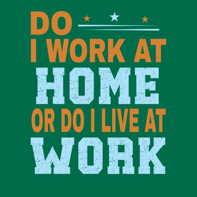 Arbeite Ich Zu Hause Oder Lebe Ich Bei Der Arbeit