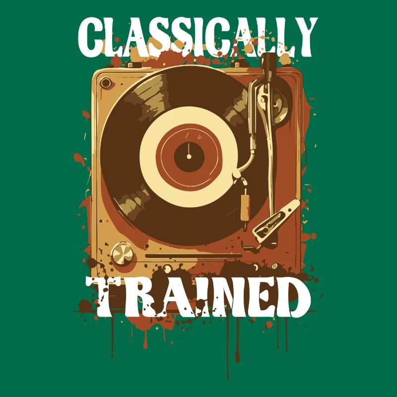 Classically Trained Vintage Record Player