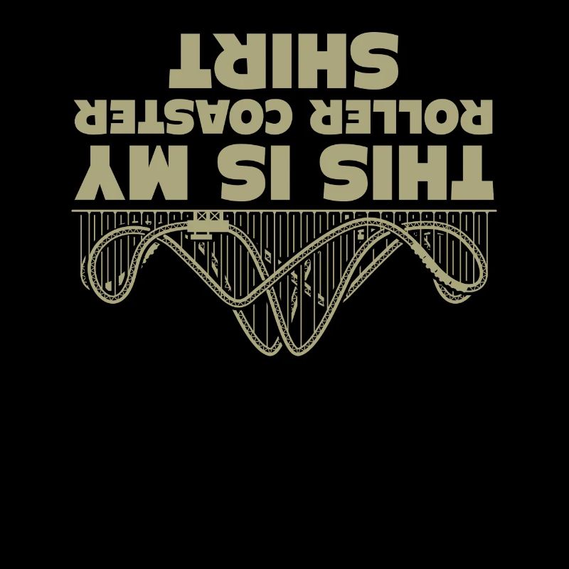 This Is My Roller Coaster Shirt Funny