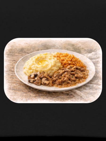 Hearty plate idyll