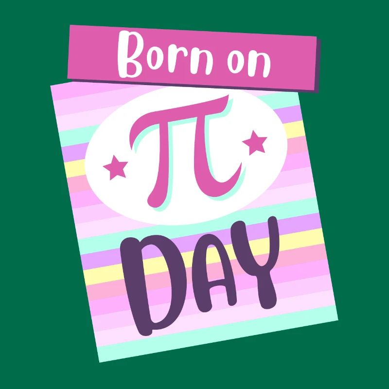 Né le jour de Pi Big Pi Symbol Awesome 3.14 Pi Day
