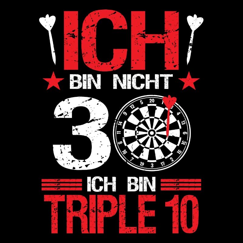 Dart Darts Dartscheibe 30.Geburtstag Geschenk