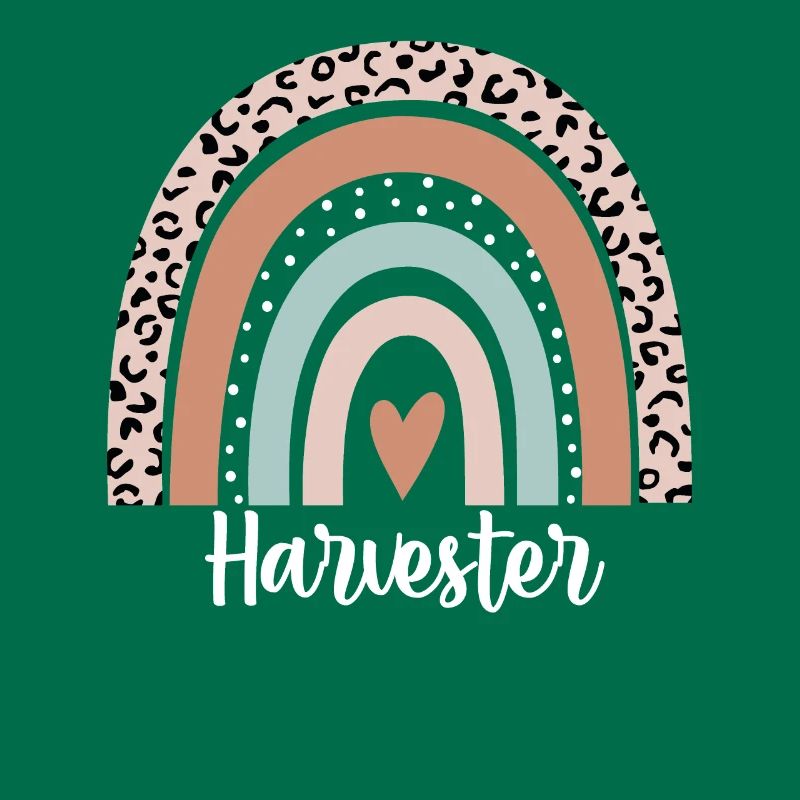 Moissonneuse Arc-en-ciel Leopard Funny Harvester