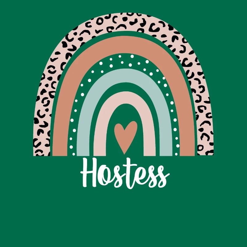 Hostess Rainbow Leopard Funny Hostess Appreciation