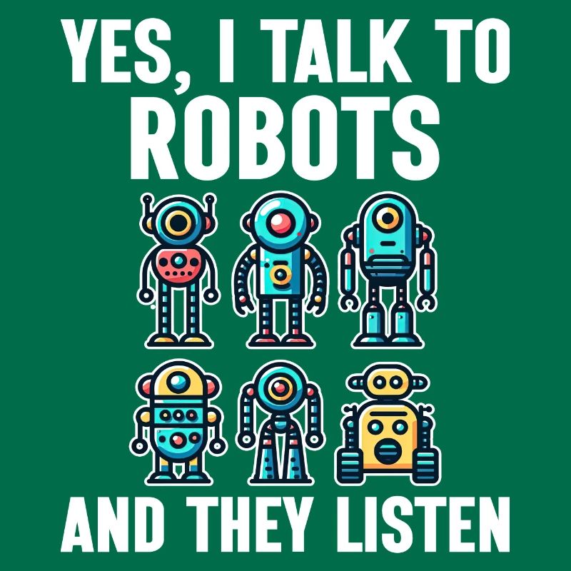 Humor Robot Robotics Engineer