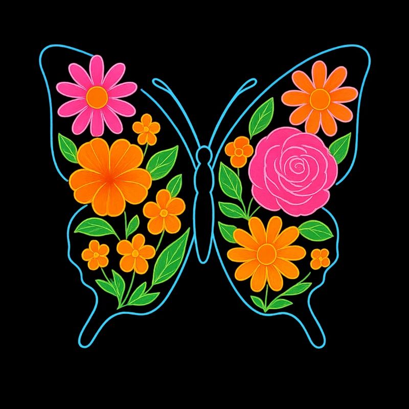 Mariposa/Butterfly Floral