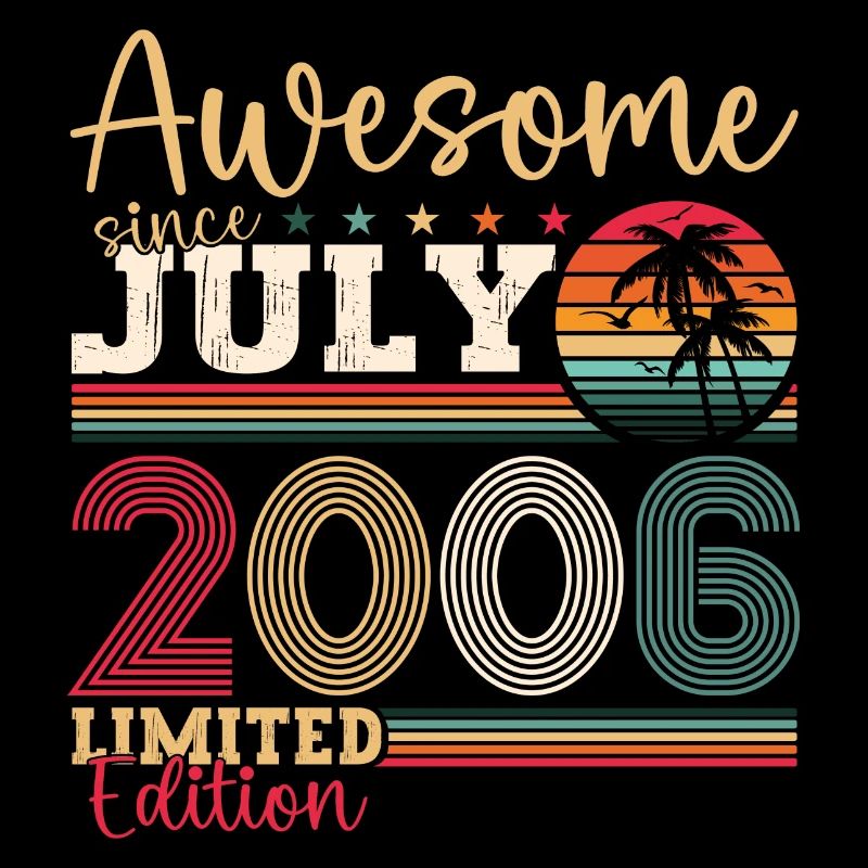 Awesome since Juli 2006 16. Geburtstag Herren Fun