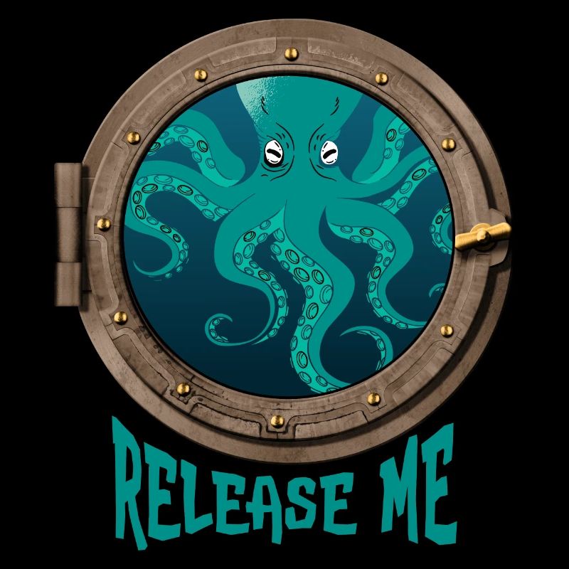 Octopus and porthole