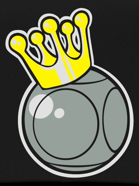 roi pétanque logo flex