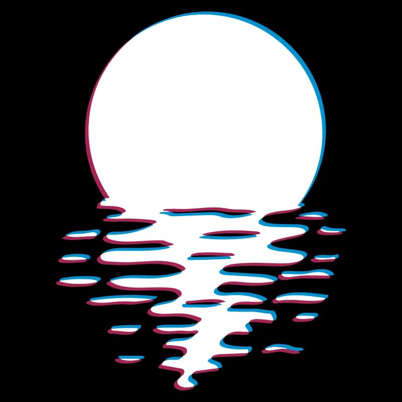 Soleil 3d mer réflexion eau vagues vacances soleil