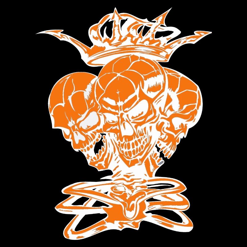 Skull Skeleton King Crown