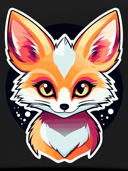 Desert Fox Fennec Drawing