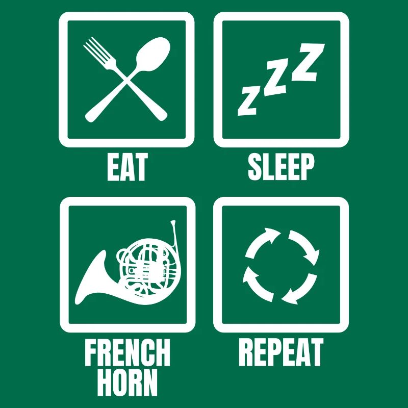 Manger Dormir Cor Français Répéter