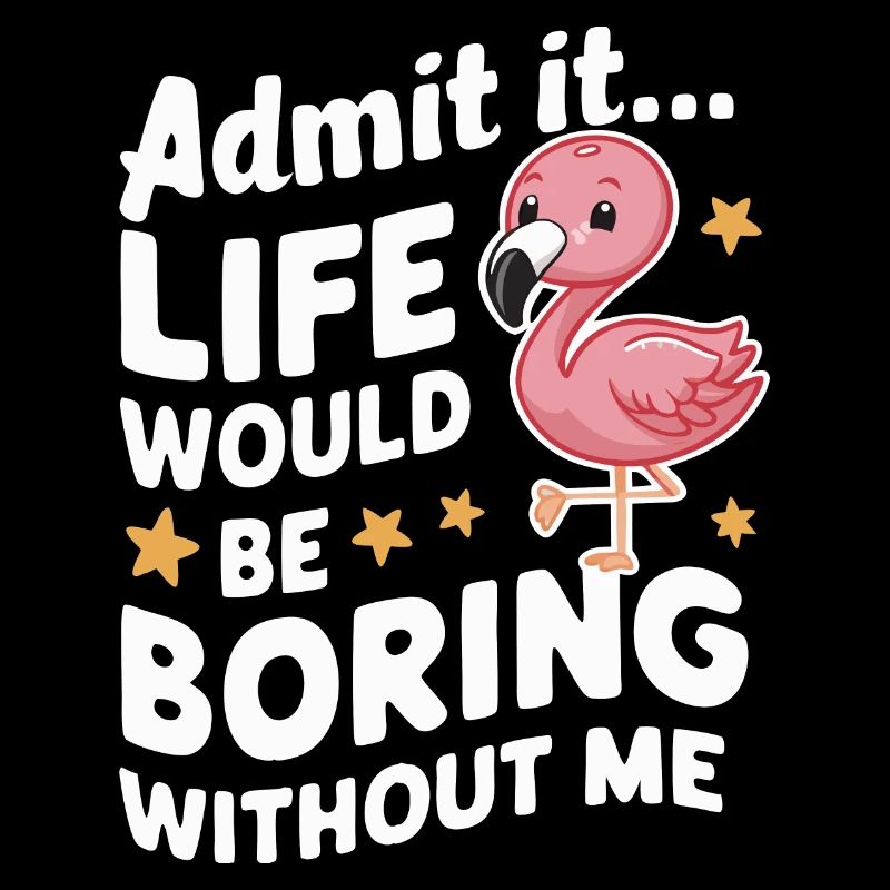 Flamant rose animal