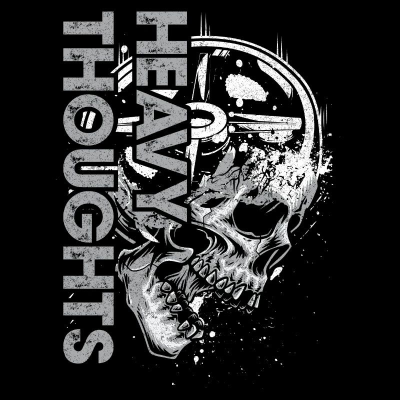 Crâne Vinyle Pulse Graphique