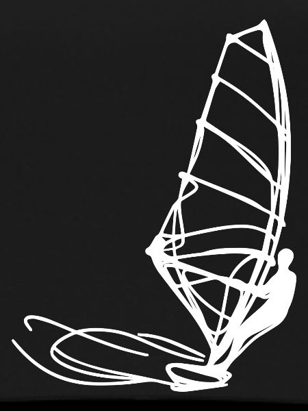 Windsurfer Zeichnung