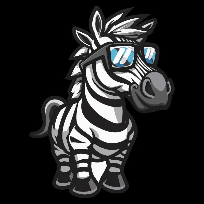 Zebra Comic Cool