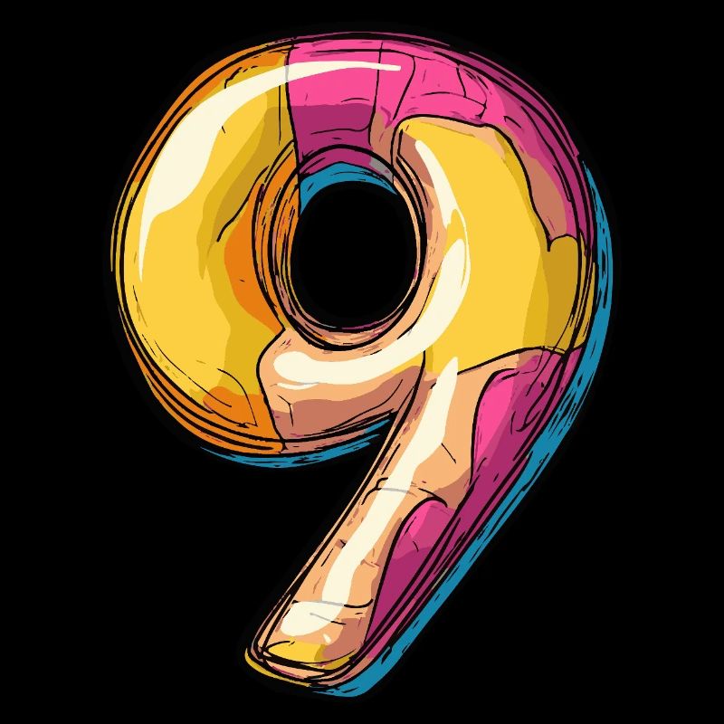 9 Number Comic