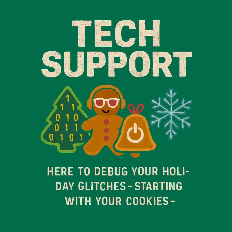 Admin Christmas Gift IT Support Debugging