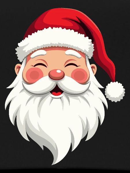 Santa Cheer Illustration