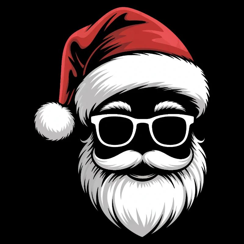 Cooler Santa mit Sonnenbrille