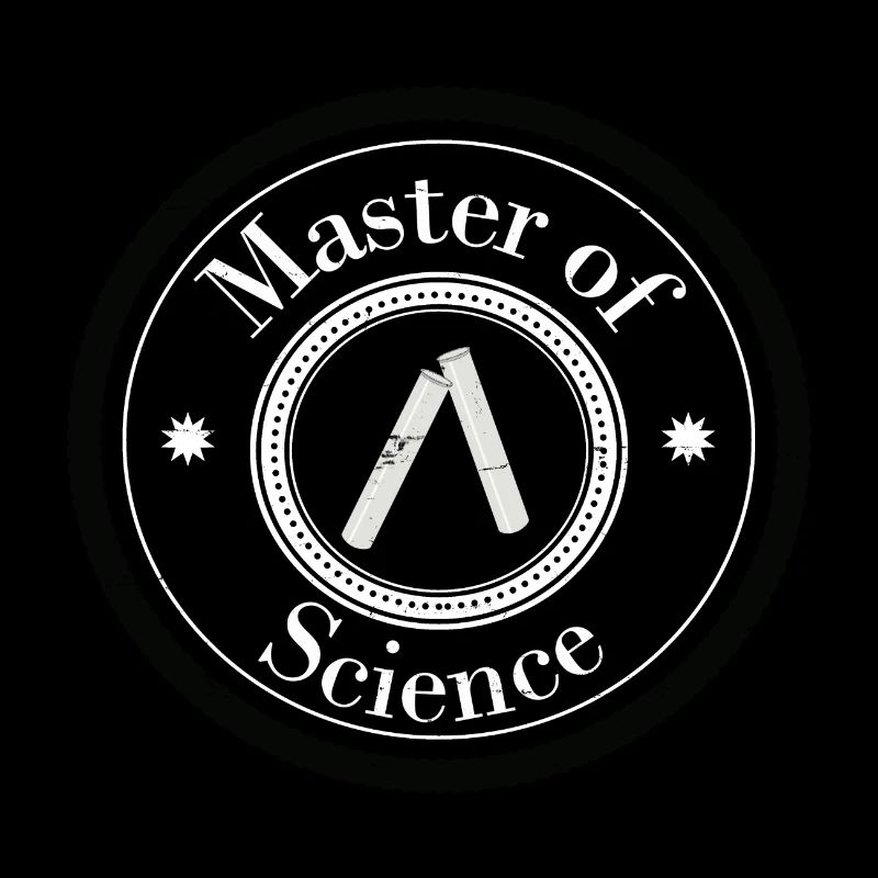 Patch du logo Master of Science