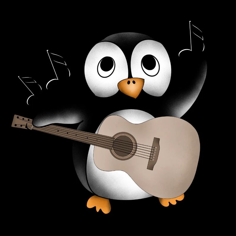 Pinguin Gitarre
